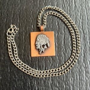 Native American Silhouette Pendant